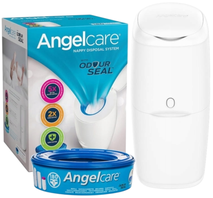 Kosz na zużyte pieluchy Angelcare Classic + 1 wkład (666594203229) - obraz 1