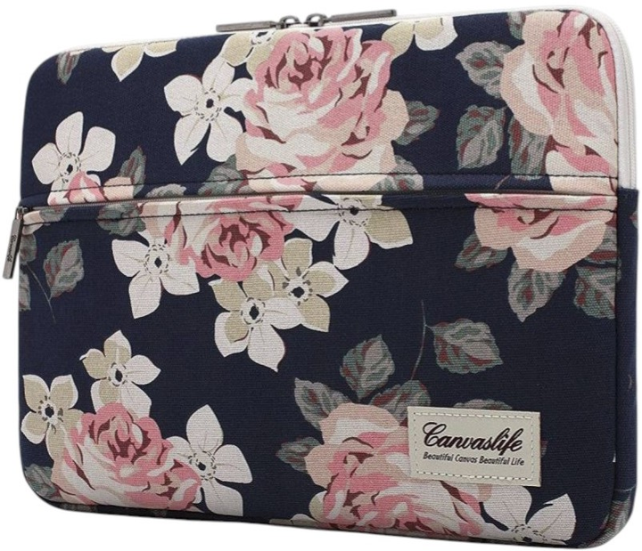 Чохол для ноутбука Canvaslife Sleeve 15"-16" Navy Rose (5906735410037) - зображення 1