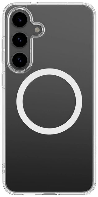 Панель AMAZINGthing Minimal Mag Case з магнітним кільцем для Samsung Galaxy S25 Transparent (4896238001126) - зображення 1