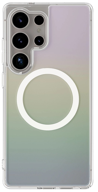 Панель AMAZINGthing Minimal Mag Case з магнітним кільцем для Samsung Galaxy S25 Ultra Iridescent (4896238001157) - зображення 1