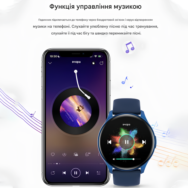 Женские смарт часы Colmi с круглым AMOLED-экраном Черный - Фото 5 Женские смарт часы Colmi с круглым AMOLED-экраном Черный - изображение 5