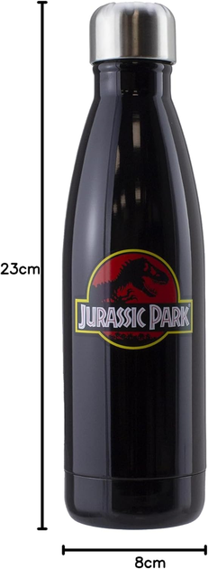 Butelka na wodę Paladone Jurassic Park 500 ml (5055964769178) - obraz 5