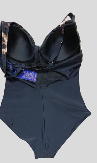 Купальник слитный Z.Five 560187204 Черный 4XL (56) бедра 121-125 см грудь 4D-5E - изображение 5