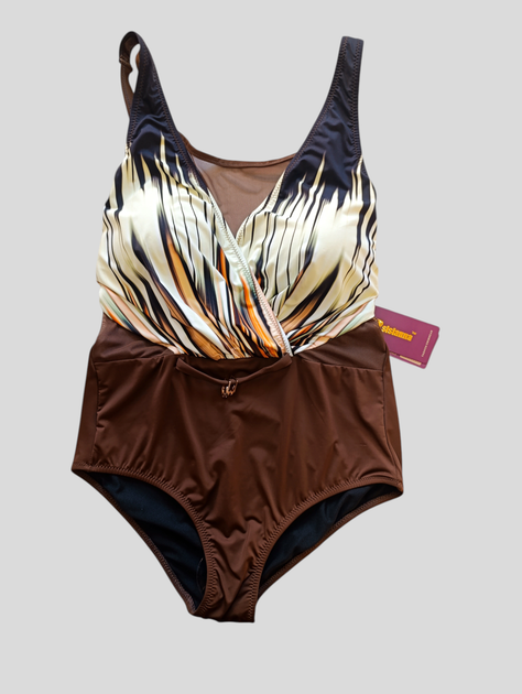 Купальник суцільний Sisianna 59559141 Чорний 52 (3XL) повнота грудей 2B-3C-4D; стегна 111-115 см - Фото 4 Купальник суцільний Sisianna 59559141 Чорний 52 (3XL) повнота грудей 2B-3C-4D; стегна 111-115 см - зображення 4