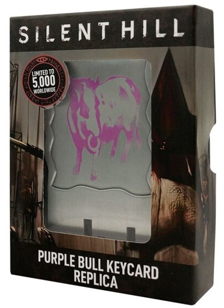 Карта ключ Fanattik Silent Hill Purple Bull Limited Edition (5060948293259) - зображення 1