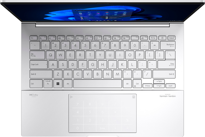 Laptop ASUS ZenBook 14 OLED UX3405CA-PZ086X (90NB14W4-M002W0) Foggy Silver + firmowy pokrowiec - obraz 6
