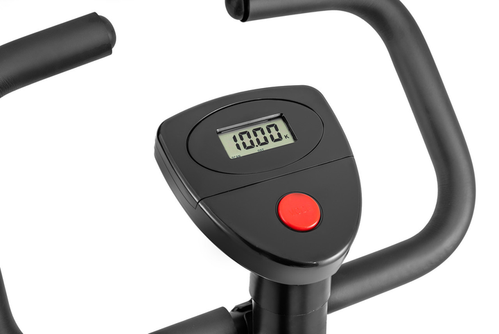 Велотренажер Hop-Sport HS-010H Rio фіолетовий. Механічний, до 120 кг, для дому, фітнесу - зображення 5