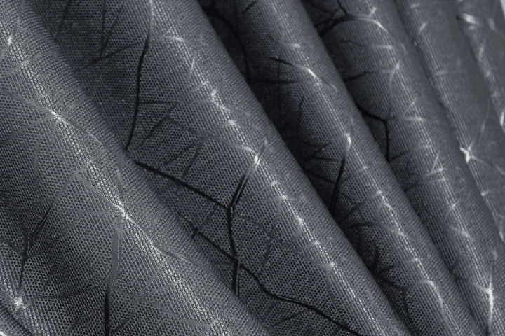 Комплект готовых штор VR-Textil Лен Саванна № 636ш Графитовый 100х270 см 2 шт (31-066) - изображение 6