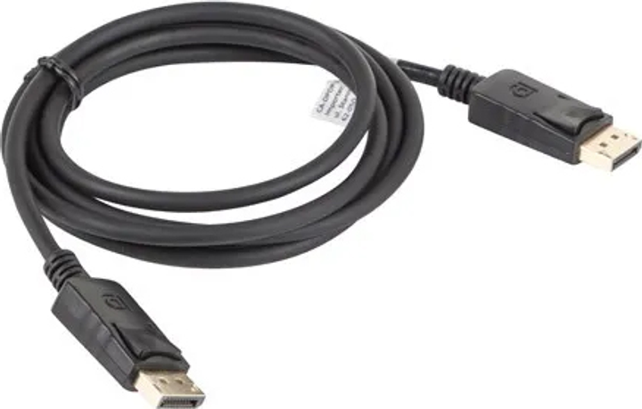 Кабель Lanberg DisplayPort - DisplayPort 1 м Black (5901969413380) - зображення 2