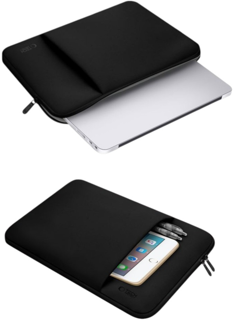 Etui na laptopa Tech-Protect Neopren 14" Black (795787710791) - obraz 6