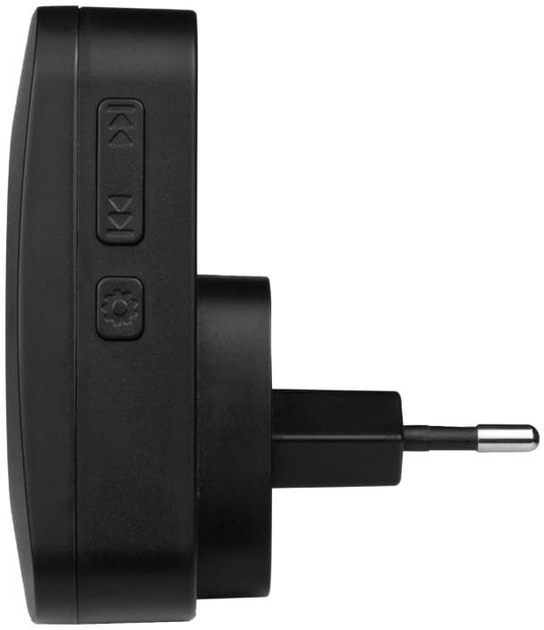 Бездротовий дверний дзвінок Lumio DB001B Black (5350673903630) - зображення 5