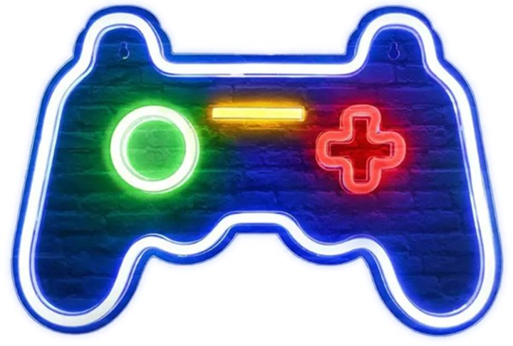 Lampka Mecharite LED Neon Controller Blue (5744004300043) - obraz 1