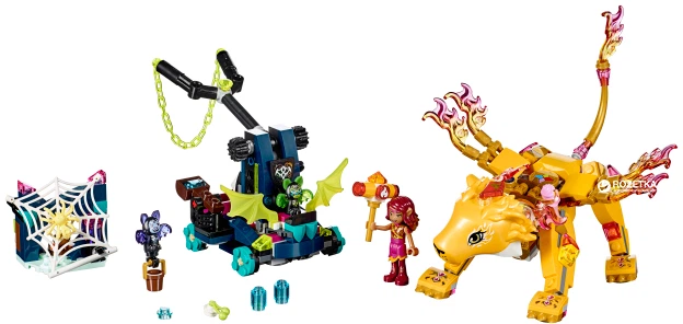 Конструктор LEGO Elves Ловушка для Азари и огненного льва 360