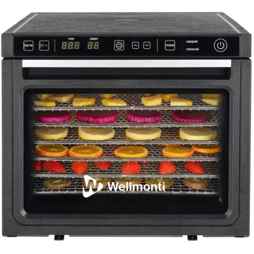 Професійна сушилка для овощей и фруктов WELLMONTI WM-1001 - изображение 2
