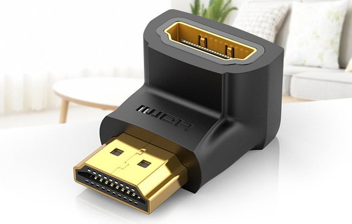 Adapter Vention HDMI - HDMI Black 2 szt. (6922794747944) - obraz 2