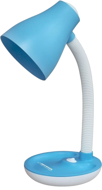 Lampa biurkowa Esperanza E27 Atria Niebieska (ELD114B) - obraz 1