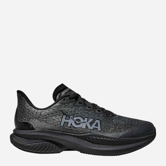 Підліткові кросівки для хлопчика HOKA ONE ONE Mach 6 1147553-BBLC 37.5 (4.5bUS) Чорні (197634712185) - зображення 1