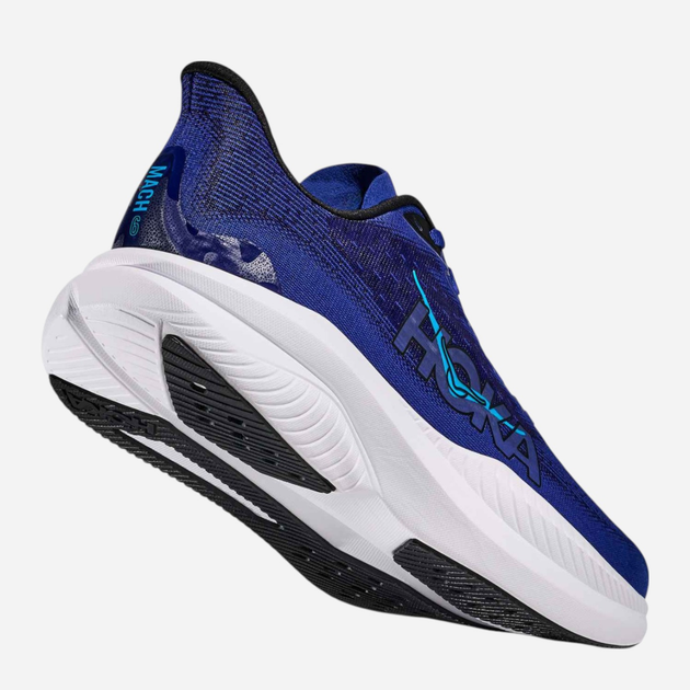 Buty do biegania męskie HOKA ONE ONE Mach 6 1147790-BNGH 44.5 (10.5US) Ciemnogranatowe (198605134524) - obraz 5
