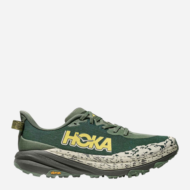 Чоловічі кросівки для бігу HOKA ONE ONE Speedgoat 6 1147791-FNS 45.5 (11US) Зелені (198605136153) - зображення 1
