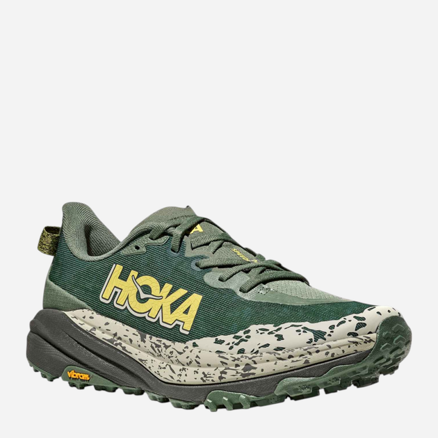 Чоловічі кросівки для бігу HOKA ONE ONE Speedgoat 6 1147791-FNS 45.5 (11US) Зелені (198605136153) - зображення 2