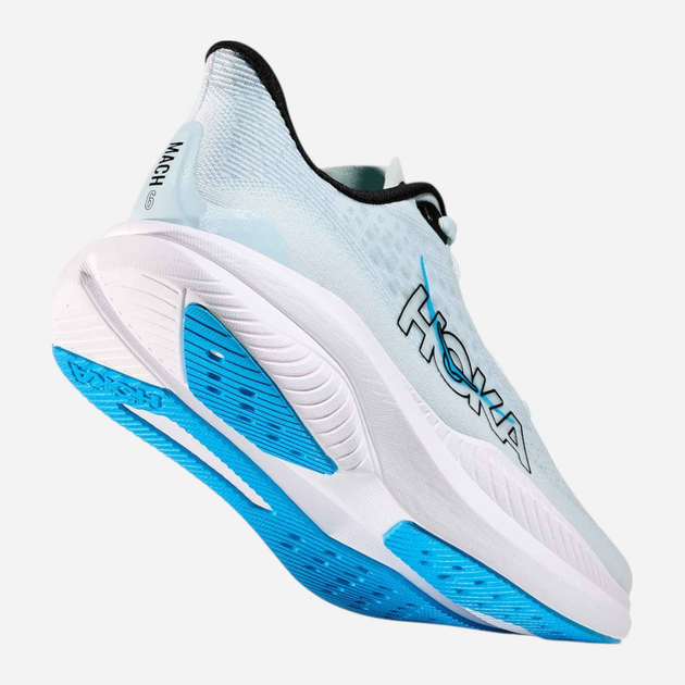 Жіночі кросівки для бігу HOKA ONE ONE Mach 6 1147810-TNDR 40 (8US) Світло-блакитні (198605138270) - зображення 5