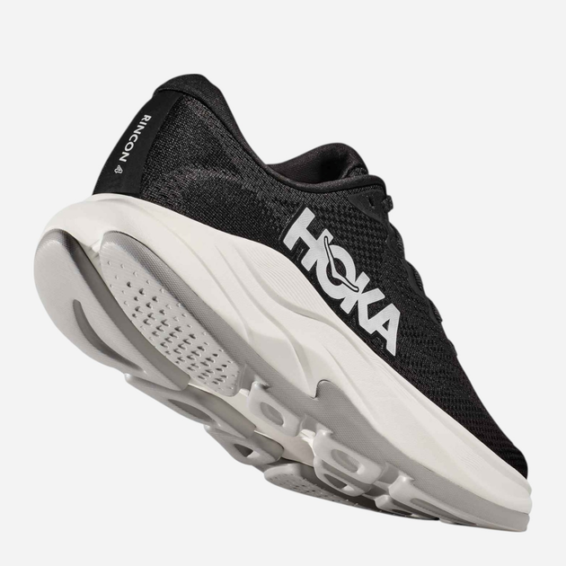 Buty do biegania męskie HOKA ONE ONE Rincon 4 1155130-BWHT 46 (11.5US) Czarne (197634472546) - obraz 5