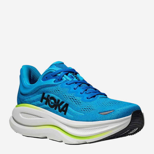 Чоловічі кросівки для бігу HOKA ONE ONE Bondi 9 1162011-SLHK 46.5 (12US) Блакитні (198605164248) - зображення 2