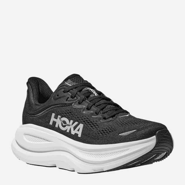 Buty do biegania damskie HOKA ONE ONE Bondi 9 1162012-BWHT 39.5 (7.5US) Czarne (197634742663) - obraz 2