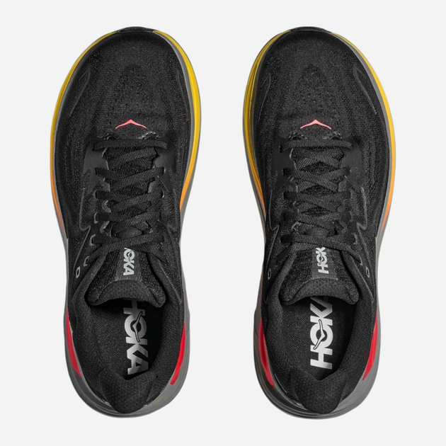 Чоловічі кросівки для бігу HOKA ONE ONE Clifton 10 1162030-BKGL 41.5 (8US) Чорні (198605255366) - зображення 7