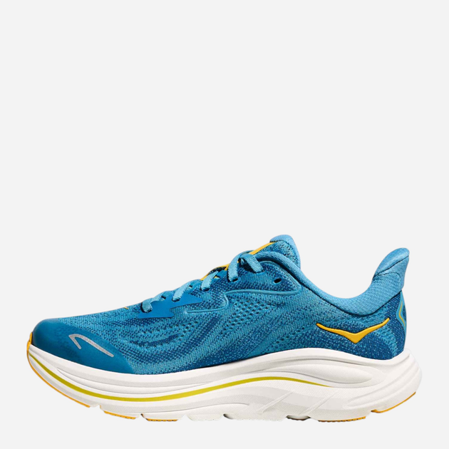 Підліткові кросівки для хлопчика HOKA ONE ONE Clifton 10 1168860-ALF 38 (5bUS) Блакитні (198605194863) - зображення 4
