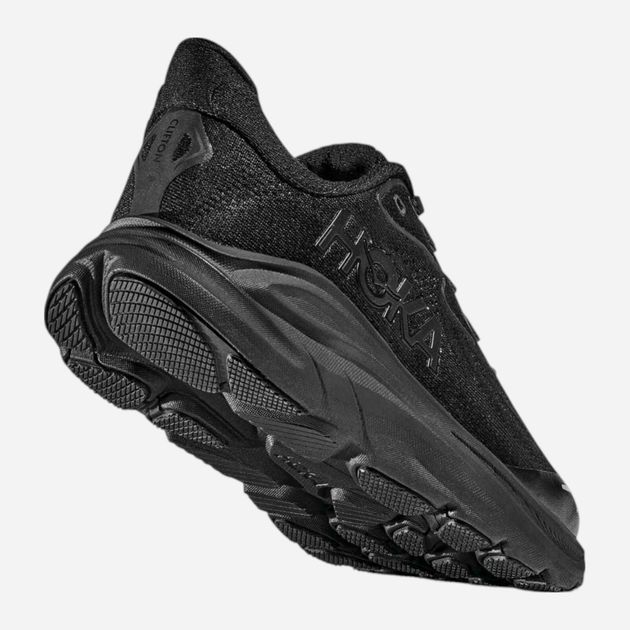 Підліткові кросівки для хлопчика HOKA ONE ONE Clifton 10 1168860-BBLC 38 (5bUS) Чорні (198605194948) - зображення 5