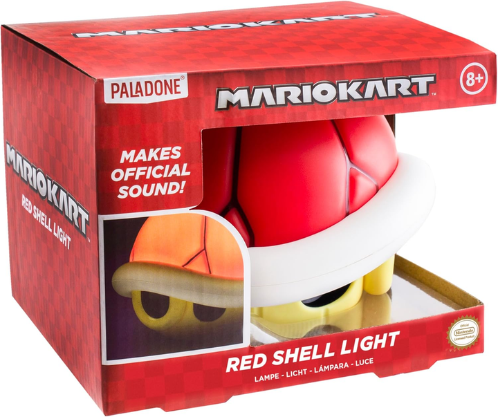 Нічник Paladone Nintendo Mario Kart Red Shell Light (5055964768171) - зображення 1
