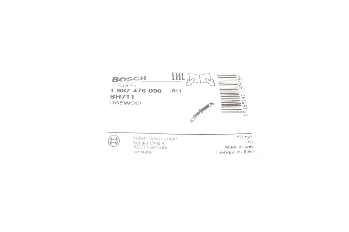 Шланг тормозной задний Daewoo Lanos 1.3/1.5/1.6 97- d=180mm - 1 987 476 090 BOSCH - изображение 2