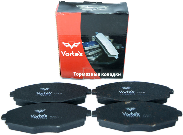 Колодки гальмівні Daewoo Lanos 1.5 передні VORTEX, к-т (4 шт.) - зображення 4
