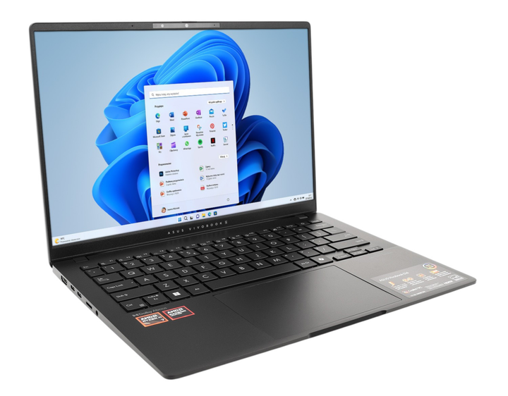 Laptop ASUS VivoBook S 14 OLED M5406KA-PP059W Black (90NB15W3-M006E0) - obraz 1