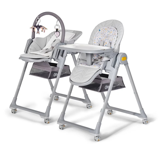 Стільчик для годування KinderKraft Lastree Grey (KHLAST00GRY0000) - зображення 3