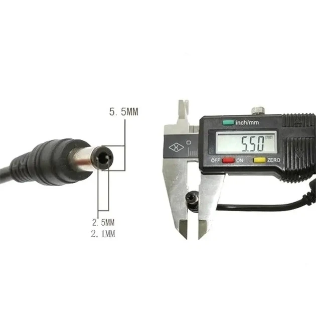 Кабель USB — DC Jack, стабілізатор/перетворювач підвищувальний DC-DC 5-9В 1А - зображення 3