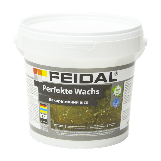 Декоративный воск Feidal Perfekte Wachs Прозрачный 1 л - Фото 1 Декоративный воск Feidal Perfekte Wachs Прозрачный 1 л - изображение 1
