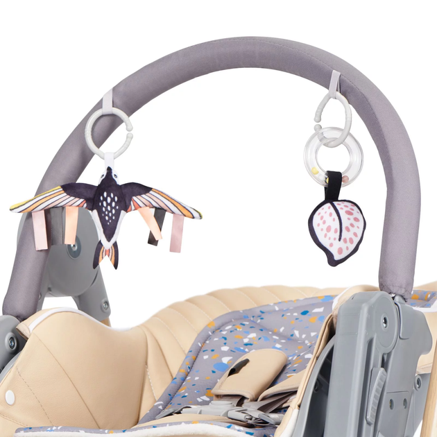 Стільчик для годування KinderKraft Lastree Beige Wood (KHLAST00BEGW000) - зображення 6
