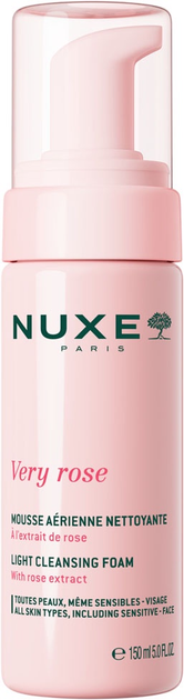 Mus do mycia twarzy Nuxe Very Rose 150 ml (3264680043383) - obraz 1