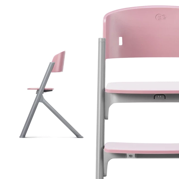 Стульчик для кормления Kinderkraft Livy Calmee Aster Pink с шезлонгом (KHLICA00PNK0000) - изображение 6