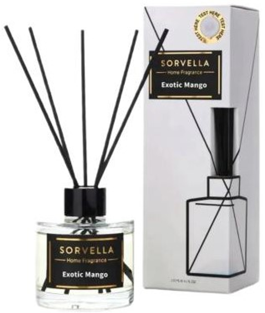 Dyfuzor zapachowy Sorvella Home Diffuser Exotic Mango 120 ml (5905489911098) - obraz 1