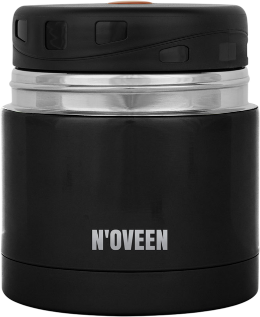 Термос для обіду Noveen чорний 470 мл (5902221623493) - зображення 2