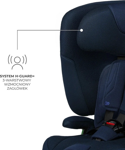 Автокрісло Kinderkraft Fix2Go i-Size Navy (KCFI2GO0NAV0000) - зображення 7
