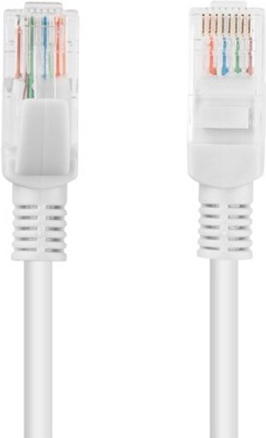 Patchcord Lanberg Cat 5e UTP 15 m Grey (PCU5-10CC-1500-S) - obraz 1