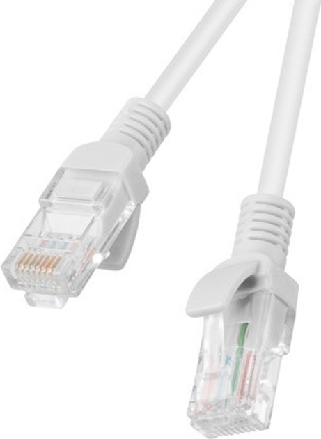 Patchcord Lanberg Cat 5e UTP 15 m Grey (PCU5-10CC-1500-S) - obraz 2