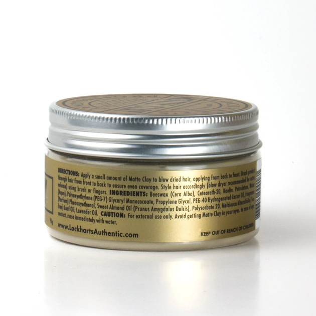 Глина для волосся Lockhart's Matte Clay, 96 г - зображення 4
