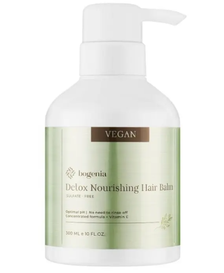 Питательный бальзам для волос Bogenia Vegan Detox 300 мл - Фото 1 Питательный бальзам для волос Bogenia Vegan Detox 300 мл - изображение 1