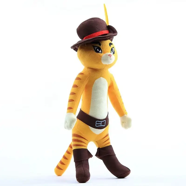 Мягкая игрушка Кот в сапогах из мультфильма Шрек 34см - изображение 4