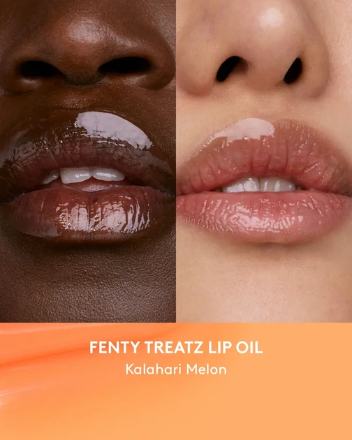Олія для губ FENTY BEAUTY "Kalahari Melon" Fenty Treatz Hydrating + Strengthening Lip Oil (без упаковки) - Уцінка - зображення 3